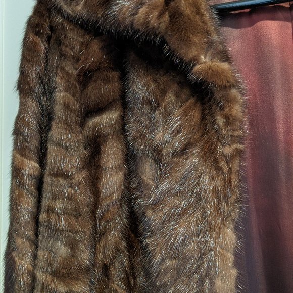 Vintage Custom Tailored Mink Coat - Picture 3 of 7
